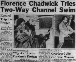 Florence Chadwick Paper