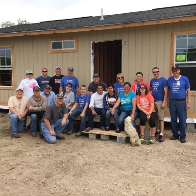 Construction Crew and Home